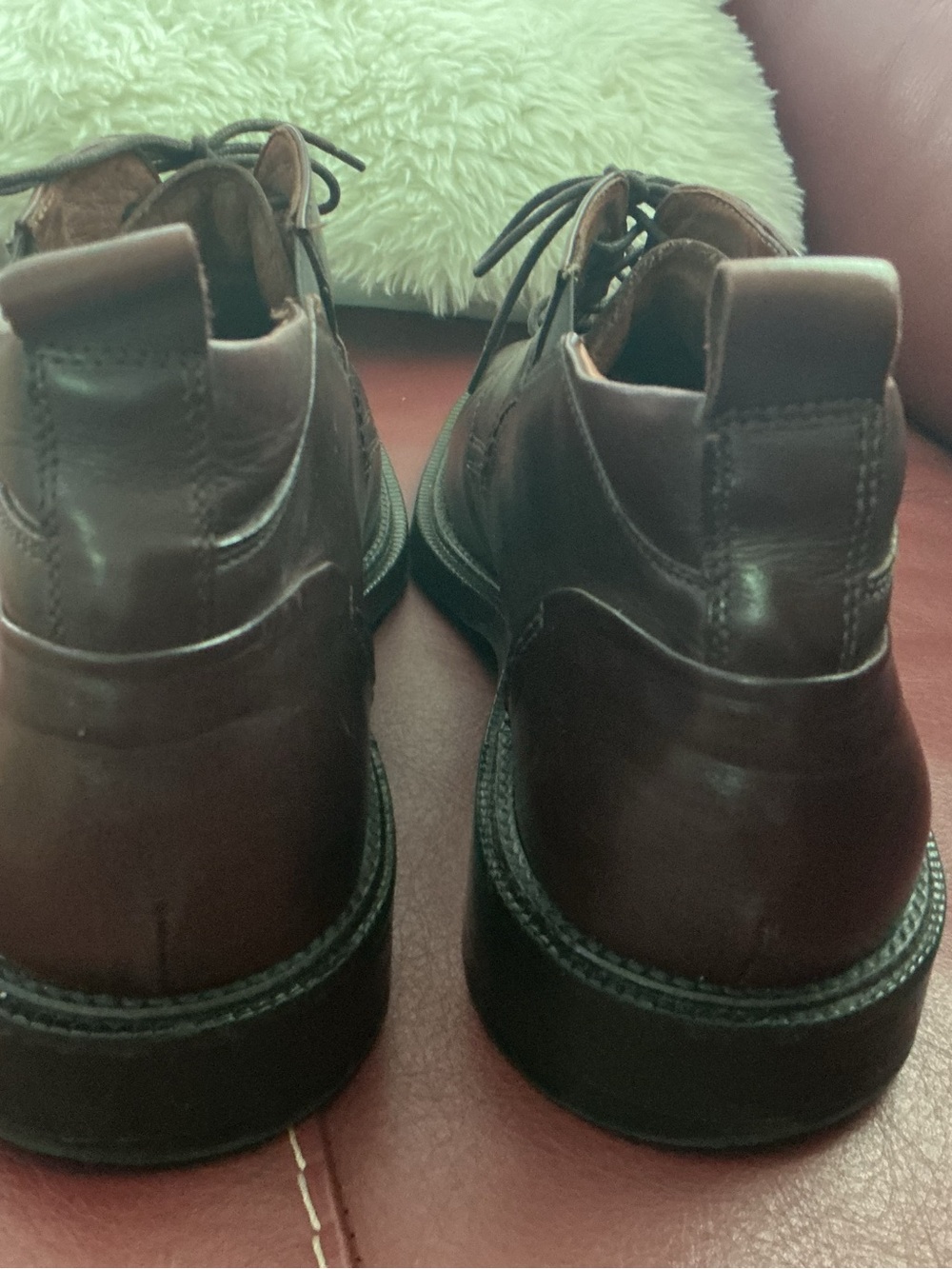 Classic Men's Leather Chukka Boots by Johnston and Murphy - Brown - Picture 4 of 7